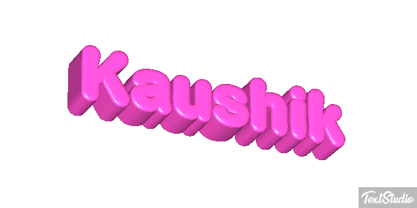 Kaushik Текстовый эффект