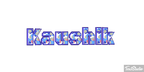 Kaushik Текстовый эффект