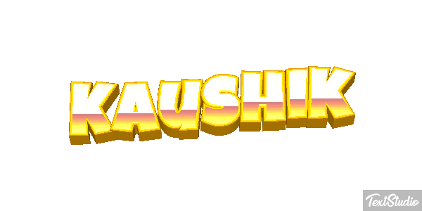 Kaushik Текстовый эффект