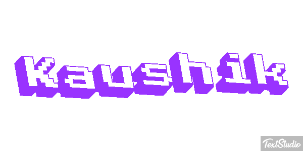 Kaushik Текстовый эффект
