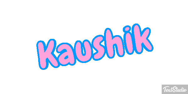 Kaushik Текстовый эффект