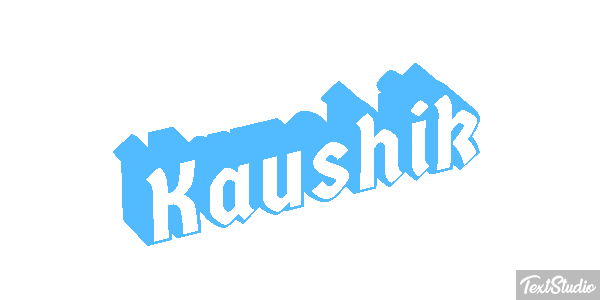 Kaushik Текстовый эффект