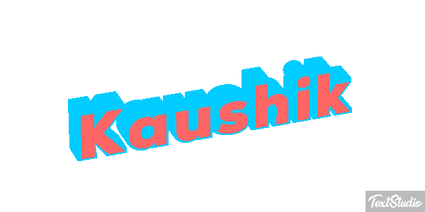 Kaushik Текстовый эффект