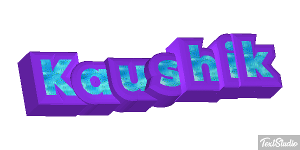 Kaushik Текстовый эффект