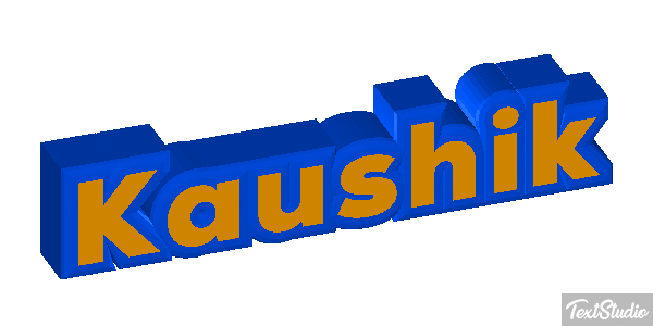 Kaushik Текстовый эффект