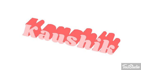 Kaushik Текстовый эффект