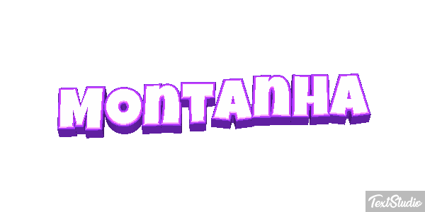 Montanha Efeito do texto