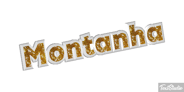 Montanha Efeito do texto