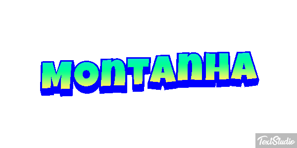 Montanha Efeito do texto