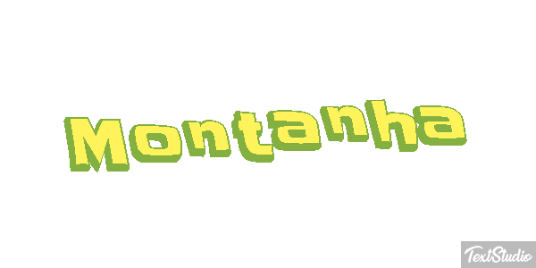 Montanha Efeito do texto