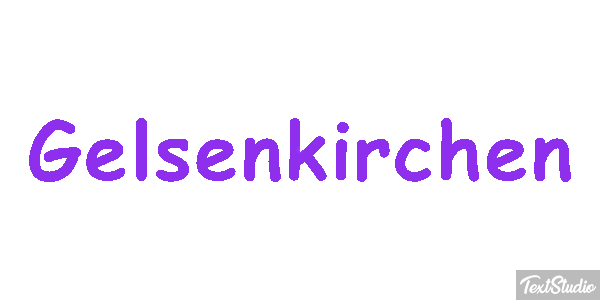 Gelsenkirchen Efekt tekstowy