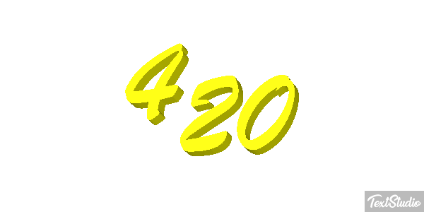 420 Efecto de texto