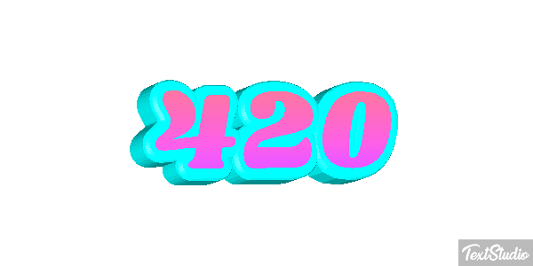 420 Efecto de texto