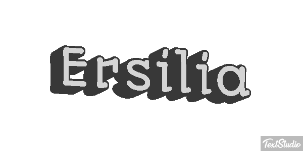 Ersilia Texteffekt