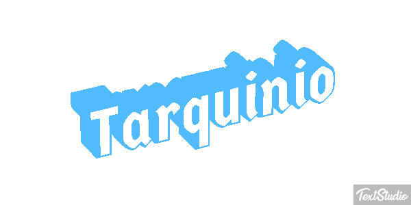 Tarquinio Effetto testo