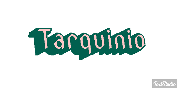 Tarquinio Effetto testo