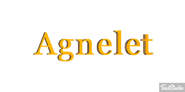 Agnelet Effetto testo