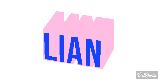 Lian Text effect