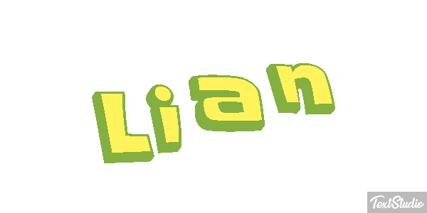 Lian Text effect