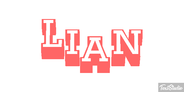 Lian Text effect