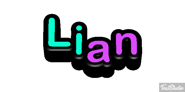 Lian Text effect