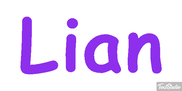 Lian Text effect