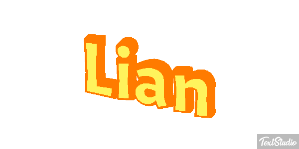 Lian Text effect
