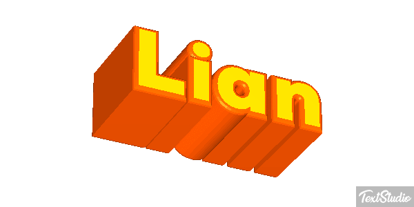 Lian Text effect