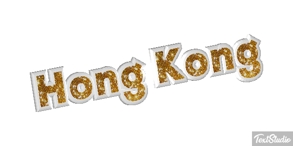 Hong Kong Effetto testo