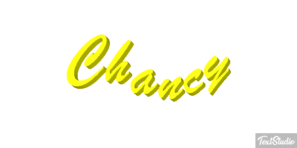 Chancy Text effect