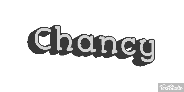 Chancy Text effect