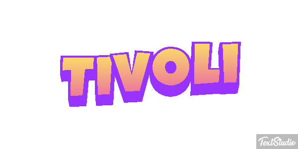 Tivoli Efekt tekstowy