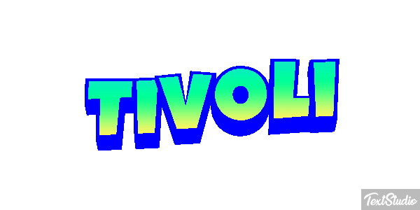 Tivoli Efekt tekstowy