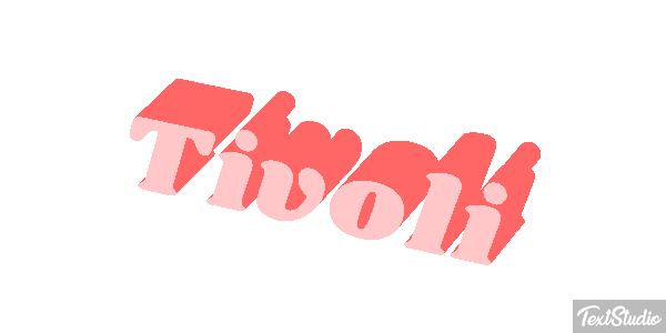 Tivoli Efekt tekstowy