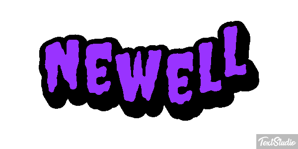 Newell Текстовый эффект