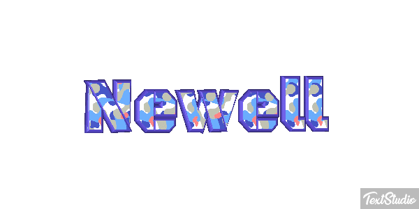 Newell Текстовый эффект