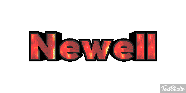 Newell Текстовый эффект