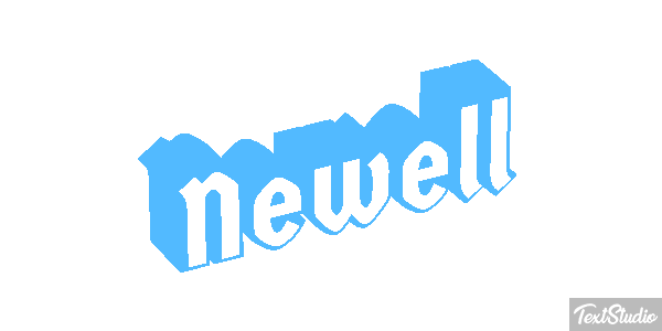 Newell Текстовый эффект