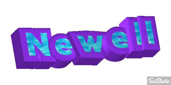 Newell Текстовый эффект