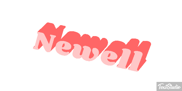 Newell Текстовый эффект