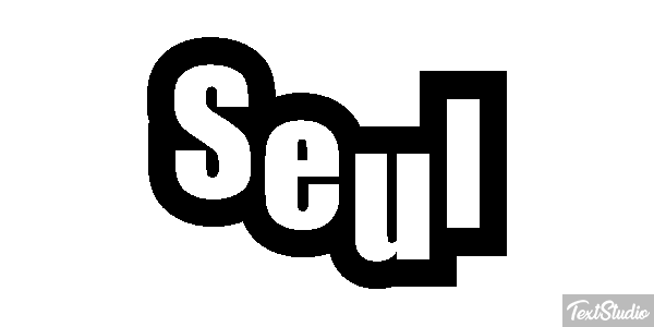 Seul Effet de texte