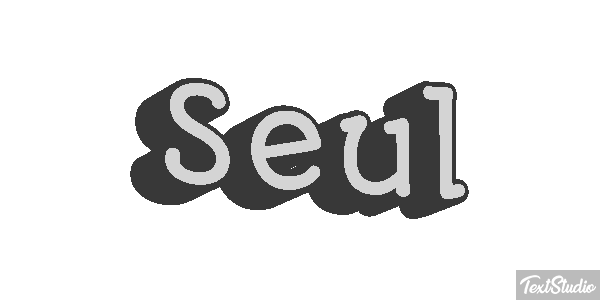 Seul Effet de texte