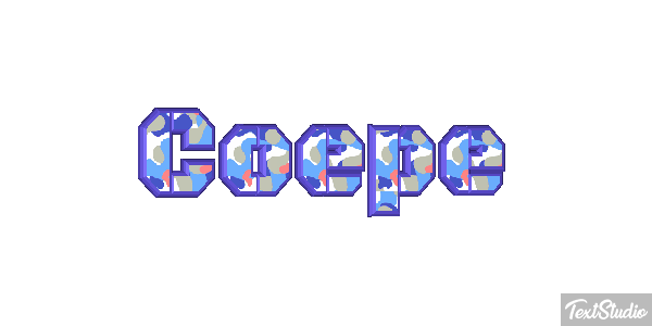 Coepe Efecto de texto
