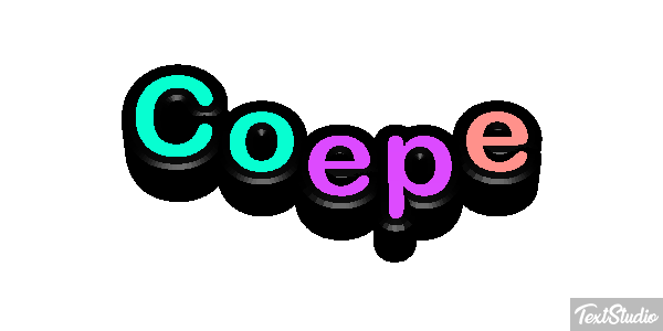 Coepe Efecto de texto