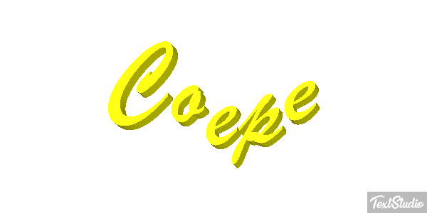 Coepe Efecto de texto