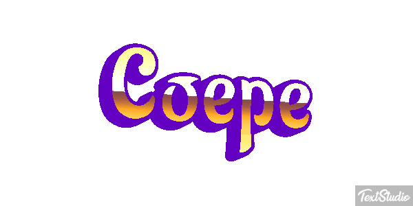 Coepe Efecto de texto
