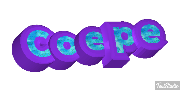 Coepe Efecto de texto