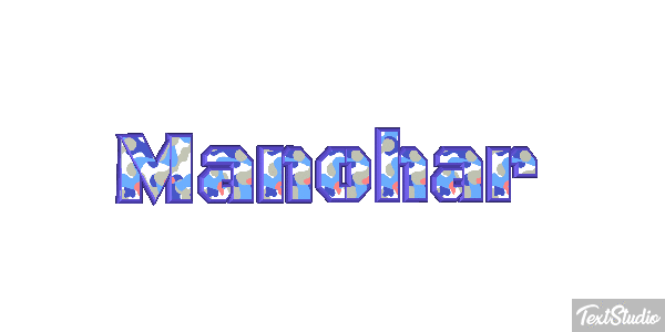 Manohar Texteffekt