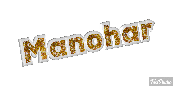 Manohar Texteffekt
