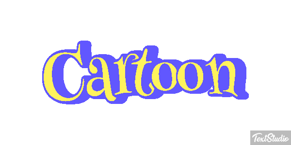 Cartoon Efekt tekstowy